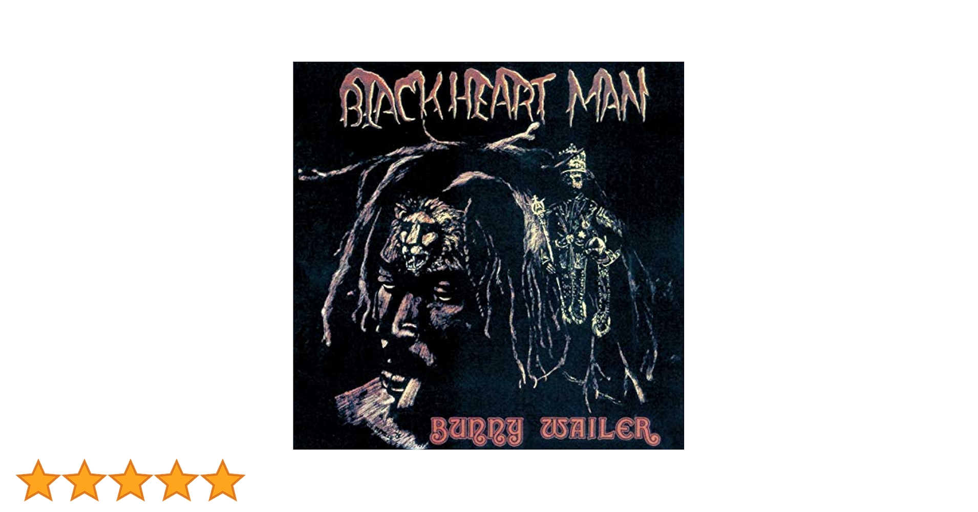 洋楽 BUNNY WAILER / BLACKHEART MAN MAN WAILER 洋楽 BUNNY BLACKHEART /